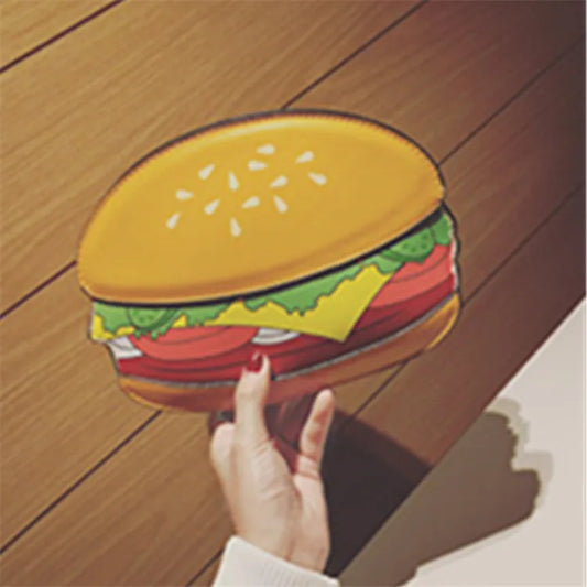 Cute 3D Hamburger Messenger Bag - Harajuku Style