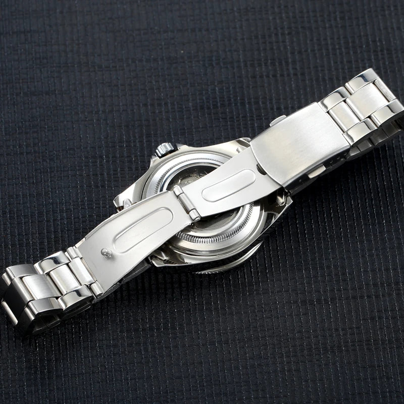 Winner Blue Automatic Skeleton Watch for Men