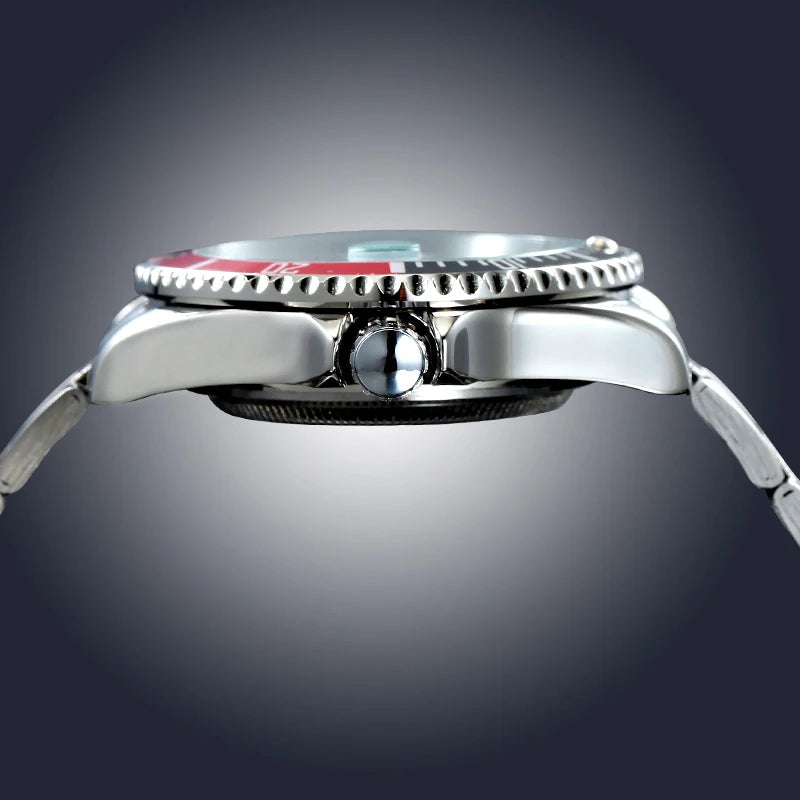Winner Blue Automatic Skeleton Watch for Men