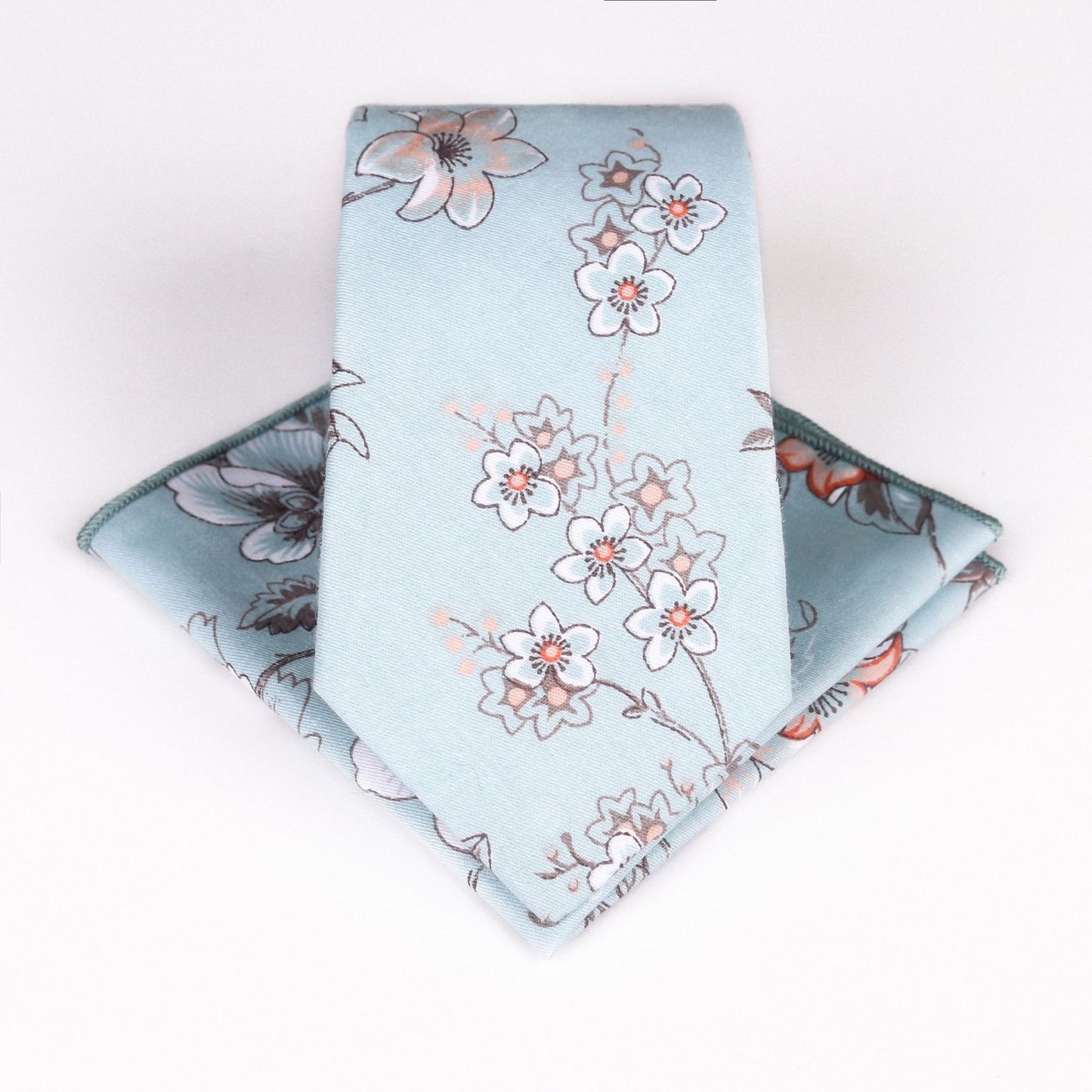 Fresh Pastoral Floral Cotton Tie Set