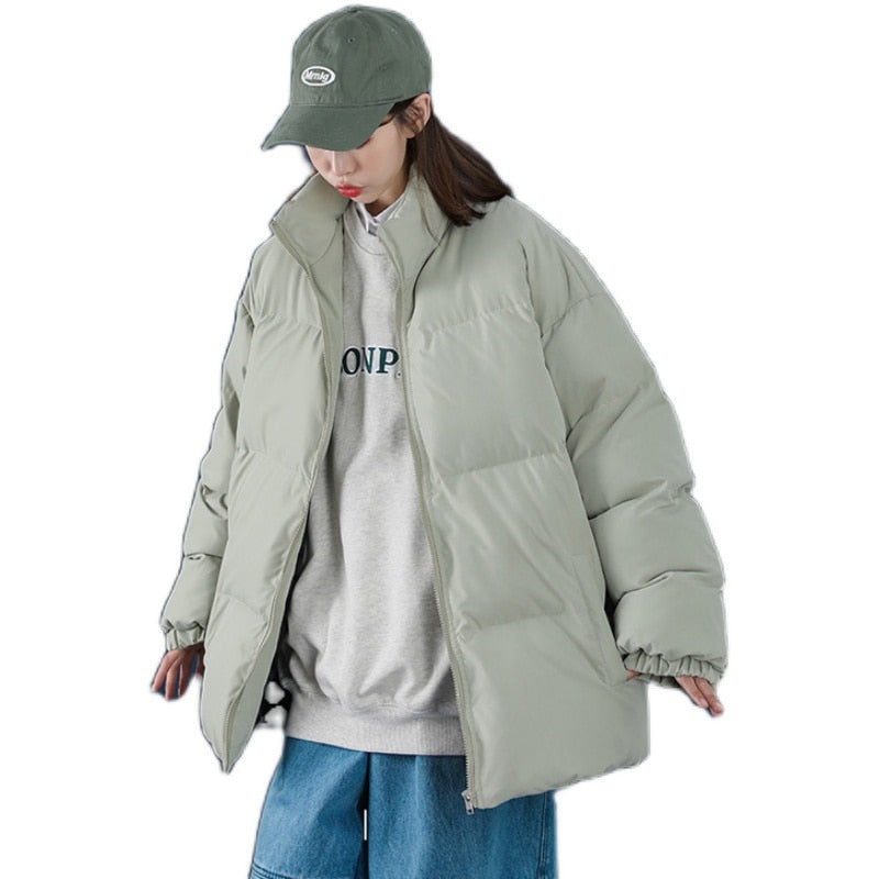Harajuku Style Thick Winter Jacket for Men
