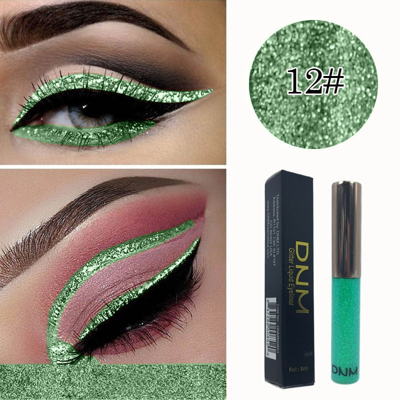 16 Colors Metallic Eyeliner and Eyeshadow Pen