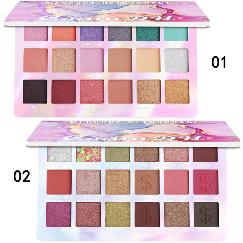 18 Colors Harajuku Style Eyeshadow Palette