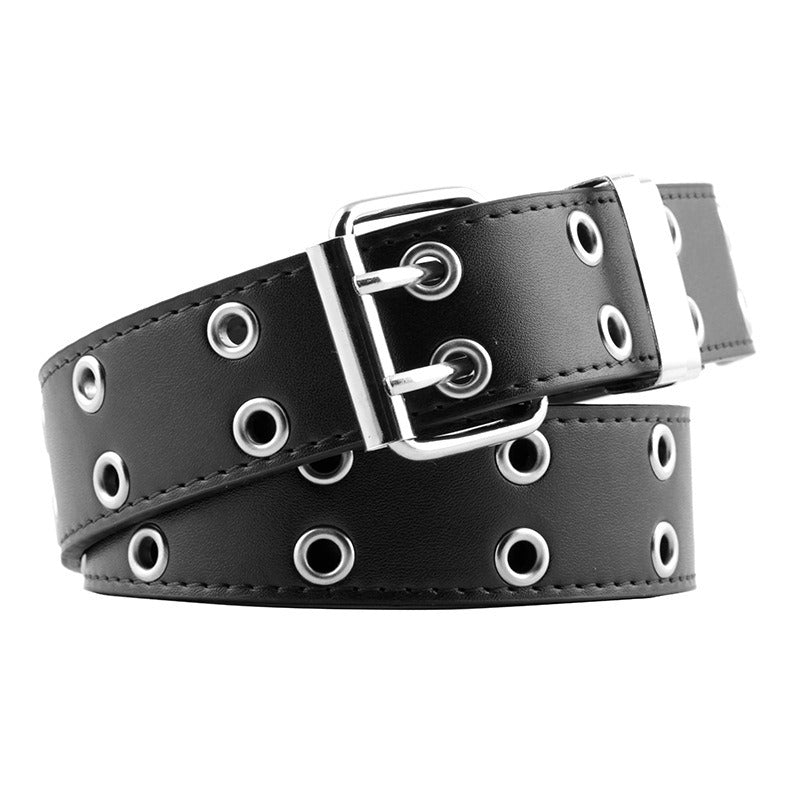 Gothic Punk Style Chain Decorative Eyelet Belt