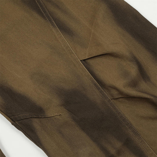 Post-Apocalyptic Tie-Dye Distressed Denim Trousers