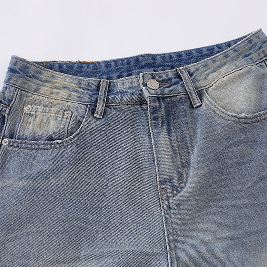 Harajuku Style Wide-Leg Trousers for Men and Women