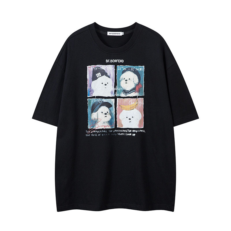 Harajuku Style Cartoon Print Unisex T-Shirt