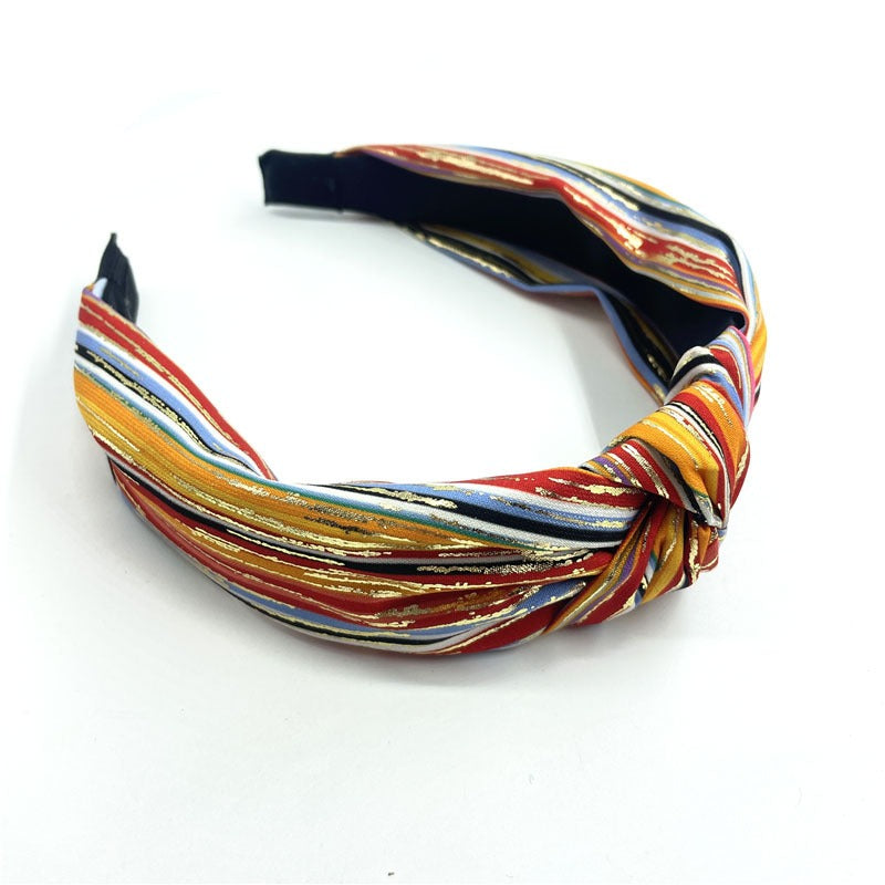 Retro Ethnic Knotted Headband