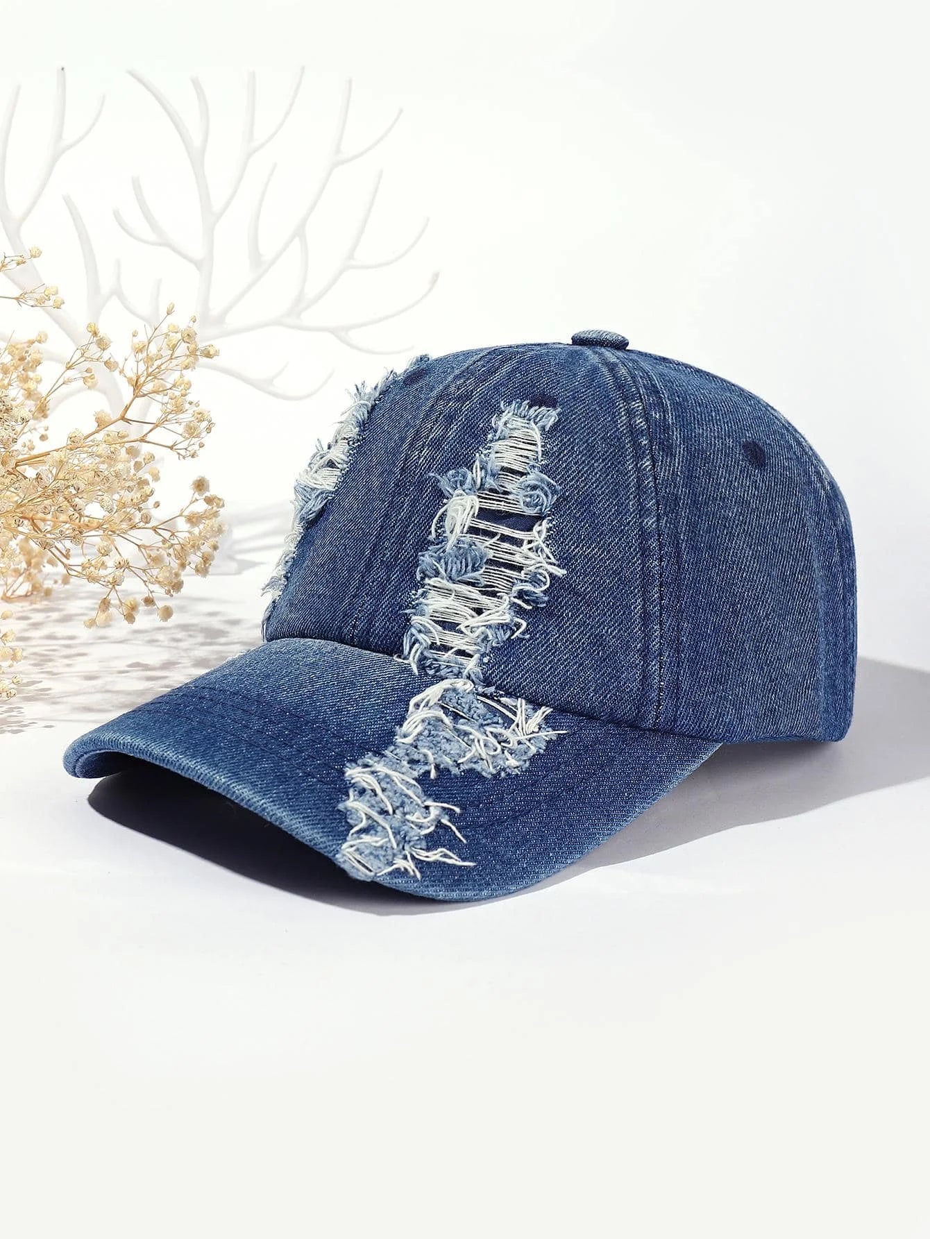 Vintage Washed Distressed Baseball Cap - Harajuku Style