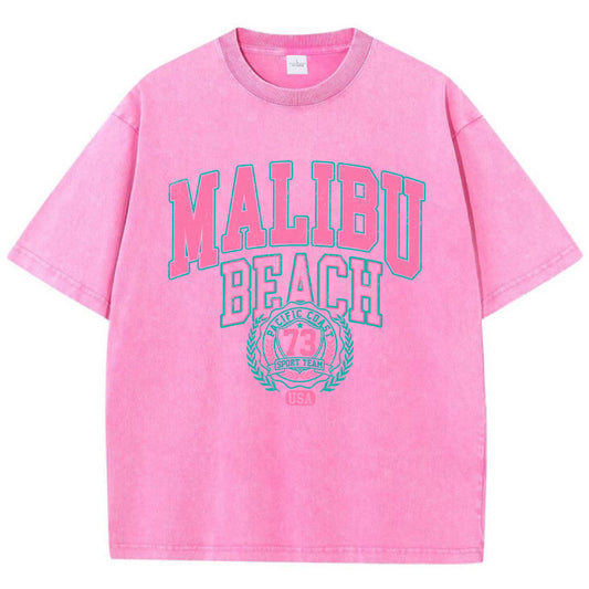 Round Neck Loose Short-Sleeved T-Shirt for Women — Harajuku Street Style Tee