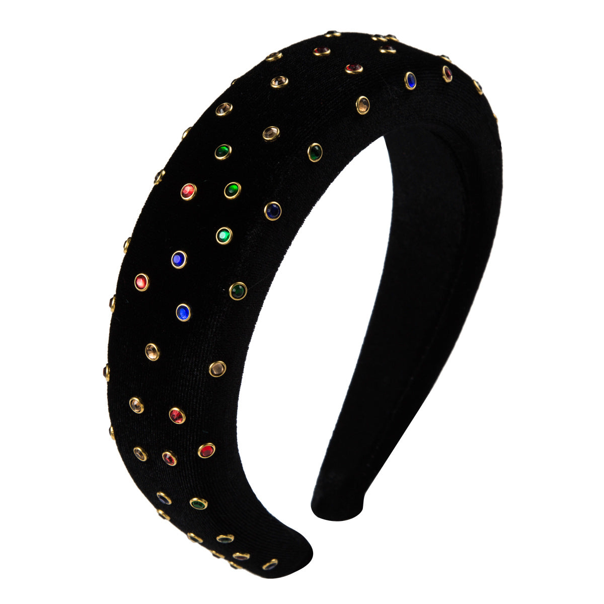 Thickened Sponge Gold Velvet Cloth Headband