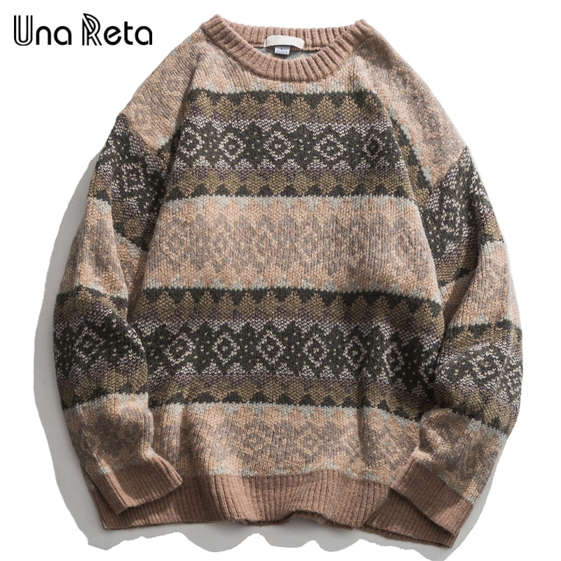 Una Reta Geometry Men's Hip Hop Sweater
