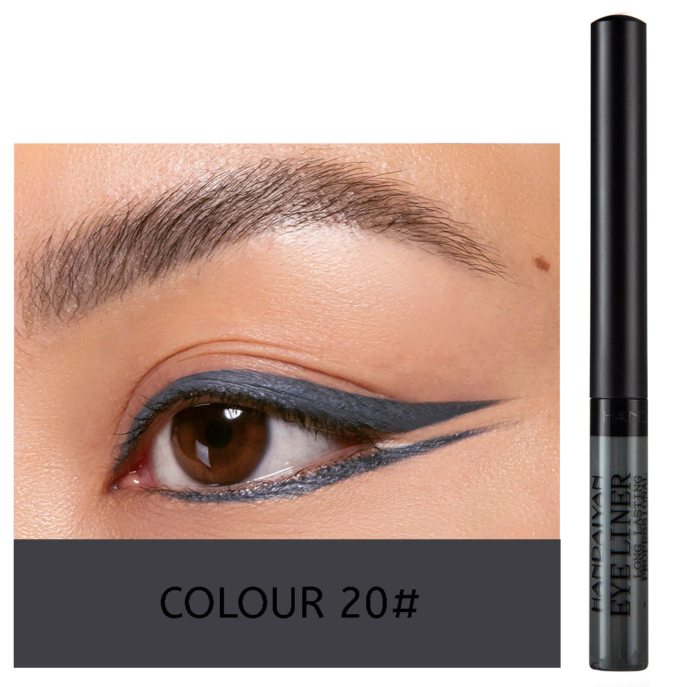 12 Color Matte Liquid Eyeliner - Long Lasting & Non-Smudge