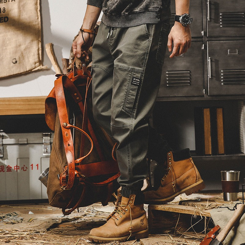 Harajuku Style Heavyweight Autumn Pants for Men
