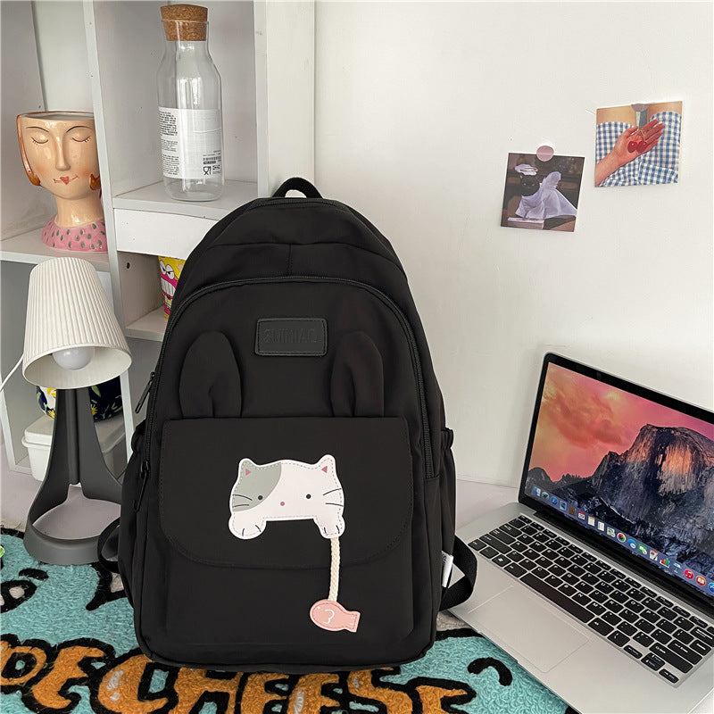 Harajuku Style Junior High Backpack - Vintage Cute Schoolbag