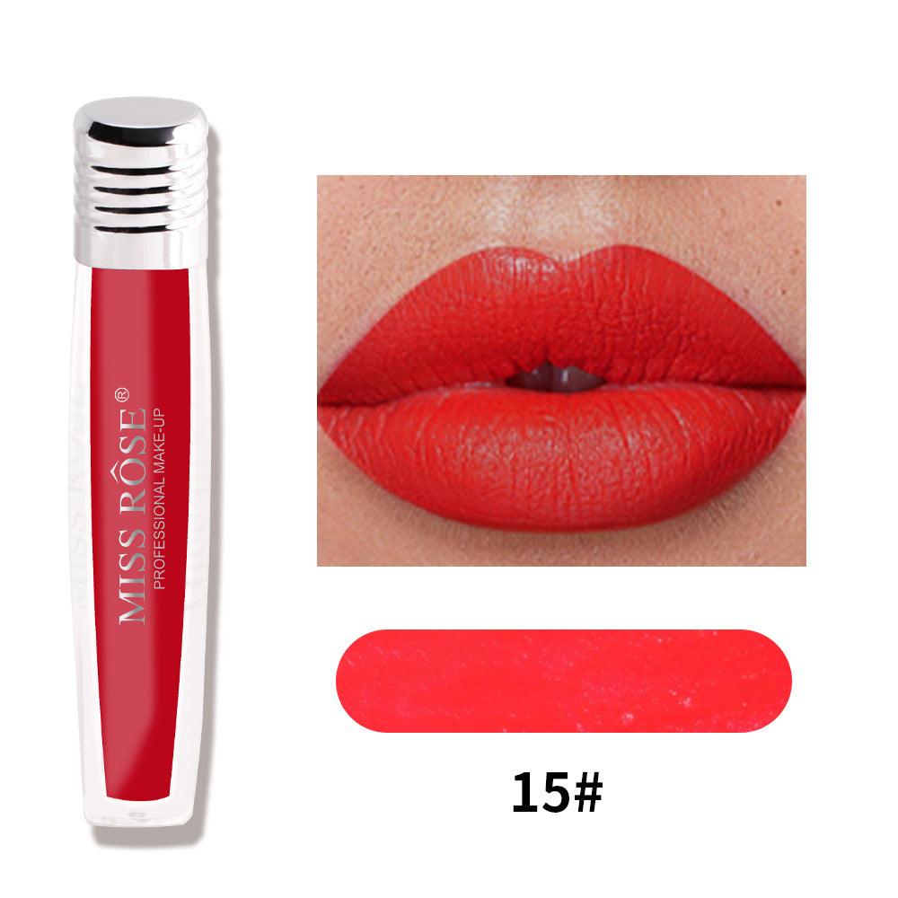 Candy Pearl Lip Gloss - Non-Sticky Velvet Finish