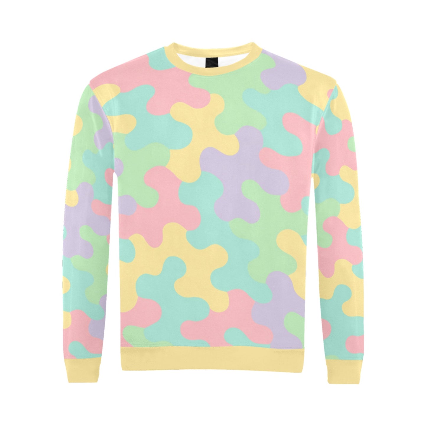 Harajuku Pastel Rainbow Camo Sweatshirt