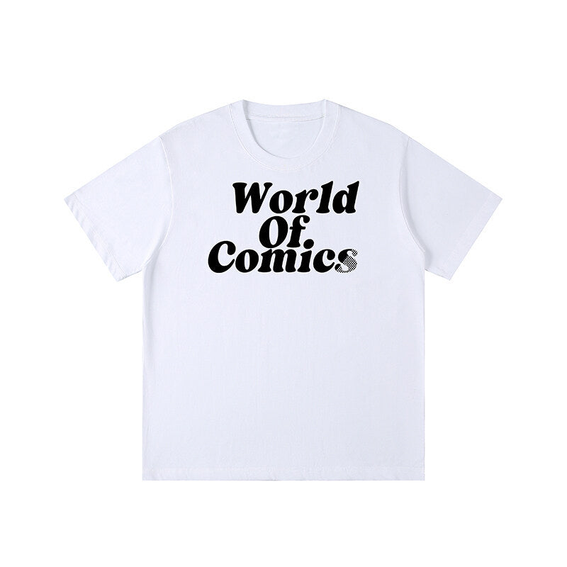 Harajuku Style Multi-Color Casual Letter T-Shirt