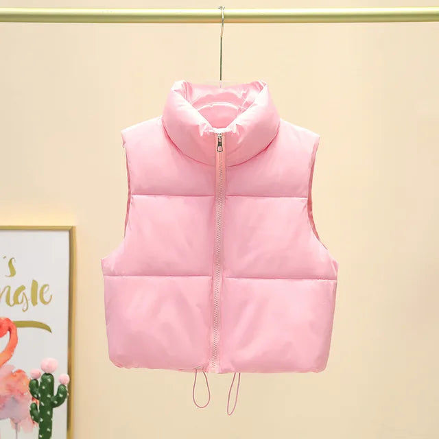 Harajuku Style Warm Sleeveless Vest for Women