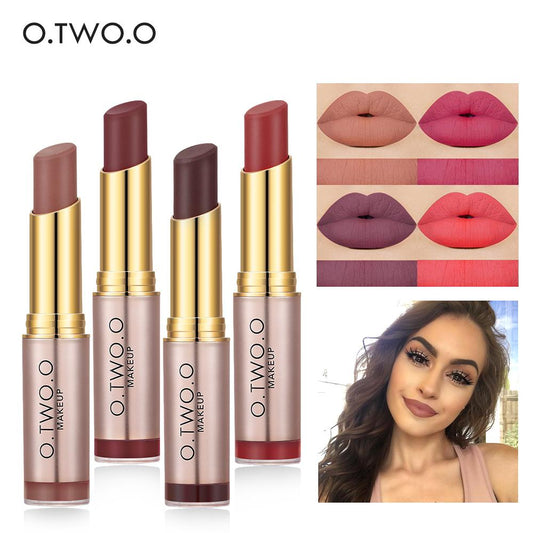 O.TWO.O Matte Lipstick - Long Lasting Lip Kit in 20 Colors