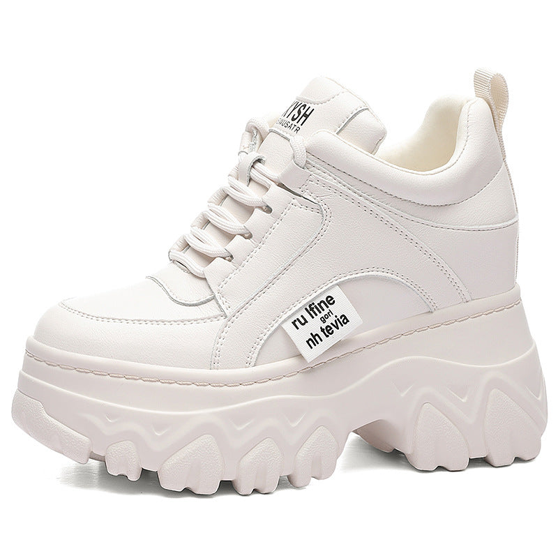 Thick Soled Height Increasing Dad Shoes