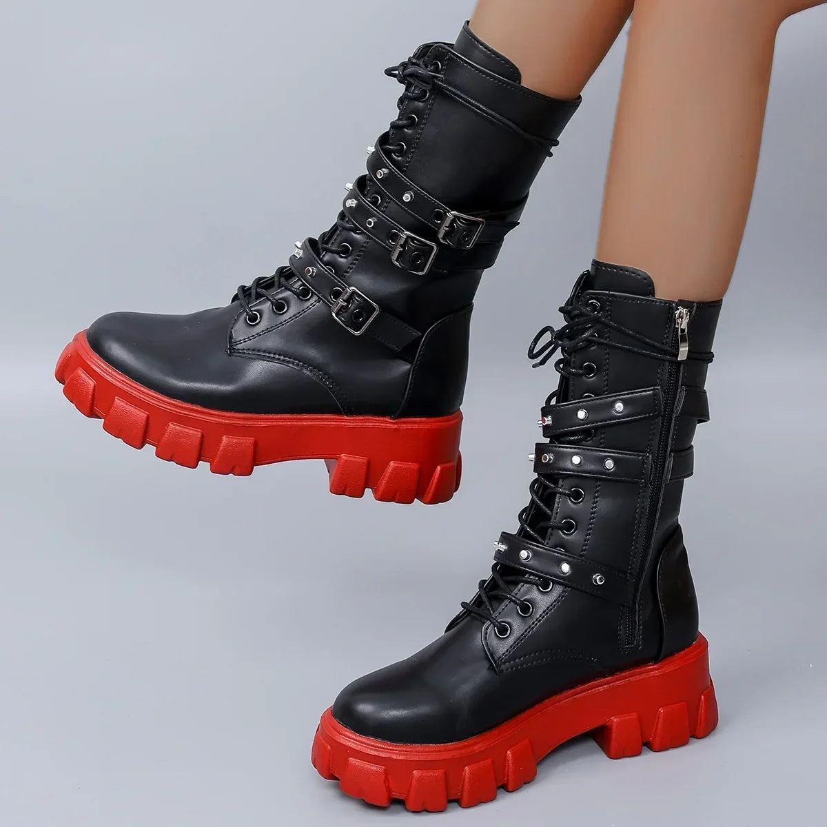 Harajuku Style Women’s Punk Gothic Platform Boots