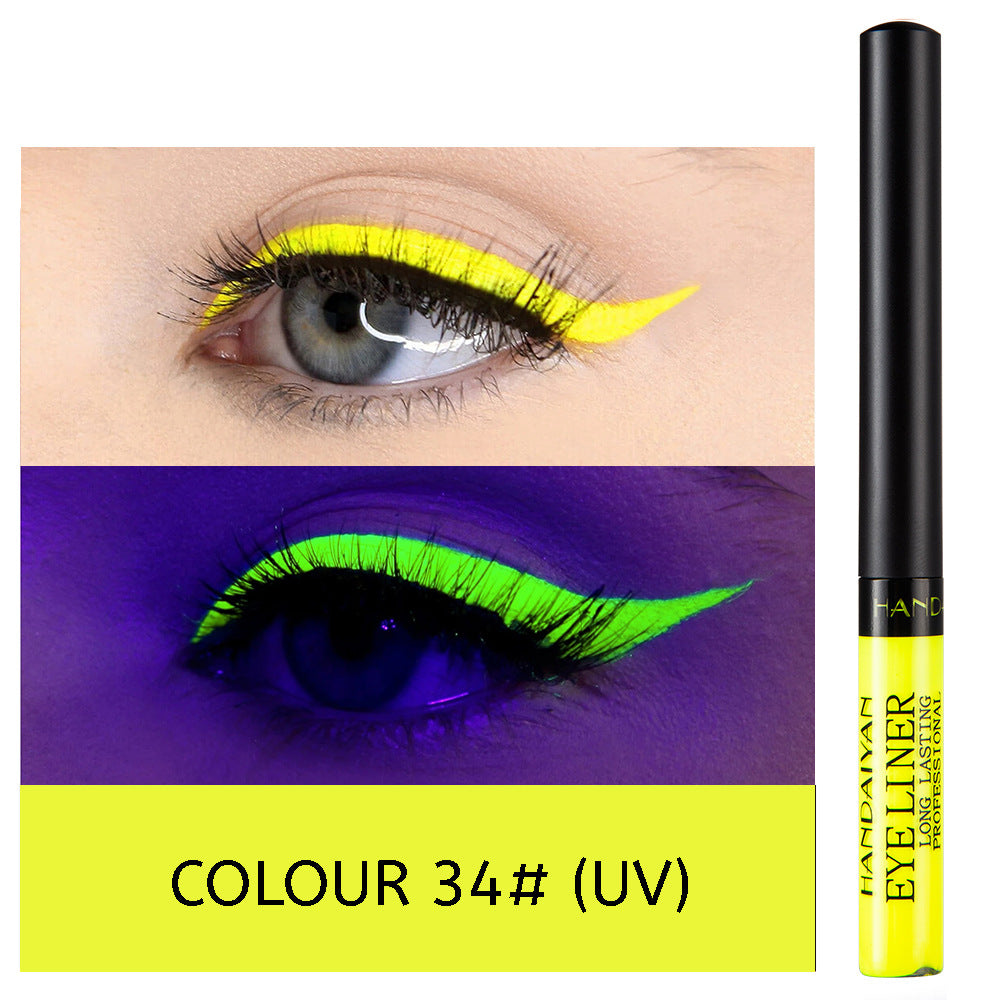 12 Color Matte Liquid Eyeliner - Long Lasting & Non-Smudge