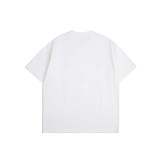 Harajuku Style Letter Print Loose Fit T-Shirt