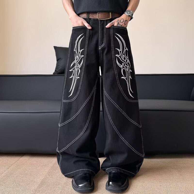 Summer Loose Straight Leg Wide Leg Pants