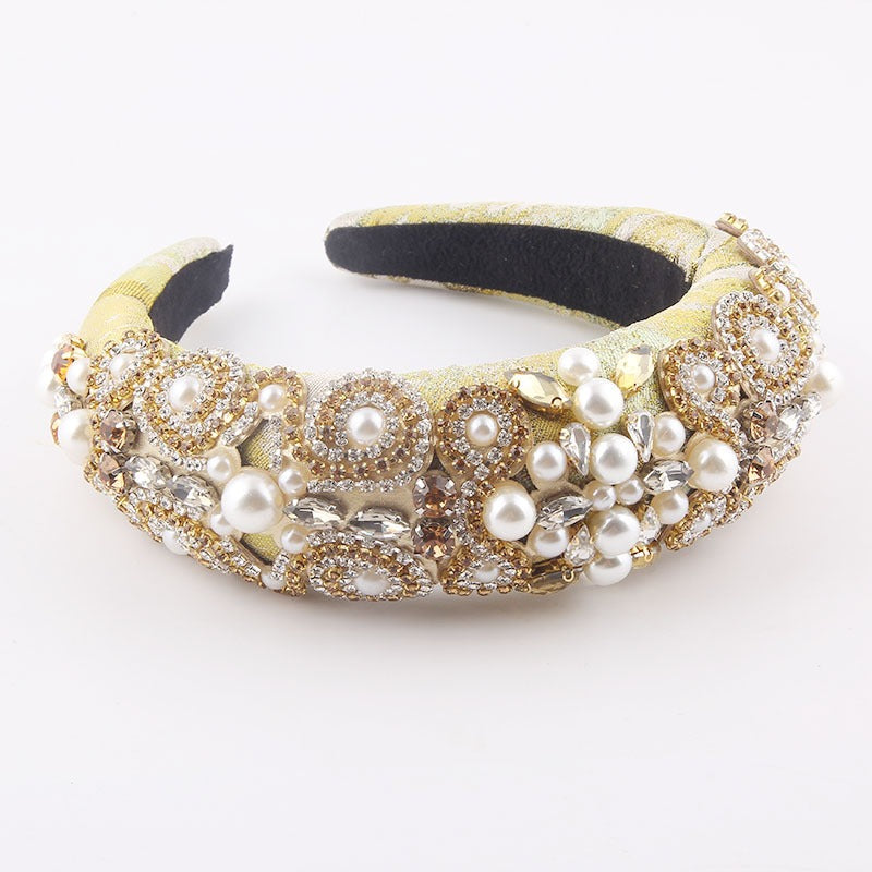 Personalized Baroque Pearl Headband