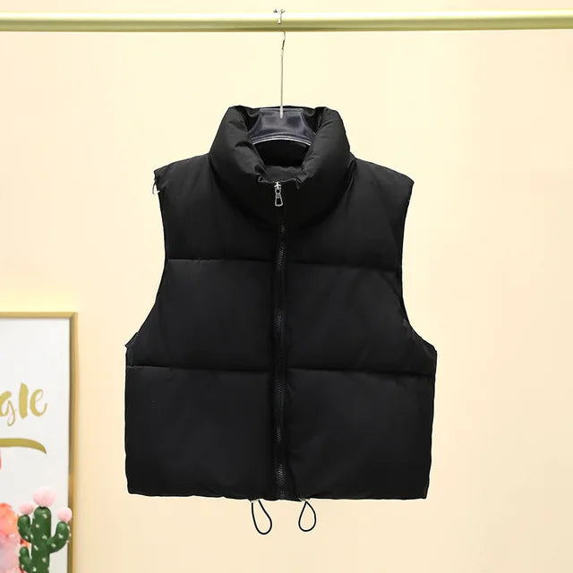 Harajuku Style Warm Sleeveless Vest for Women