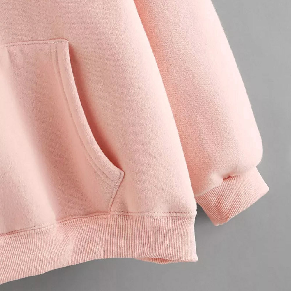 Cute Rabbit Ears Harajuku Hoodie for Women