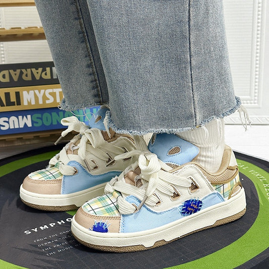 Campus Style Bear Skateboard Shoes