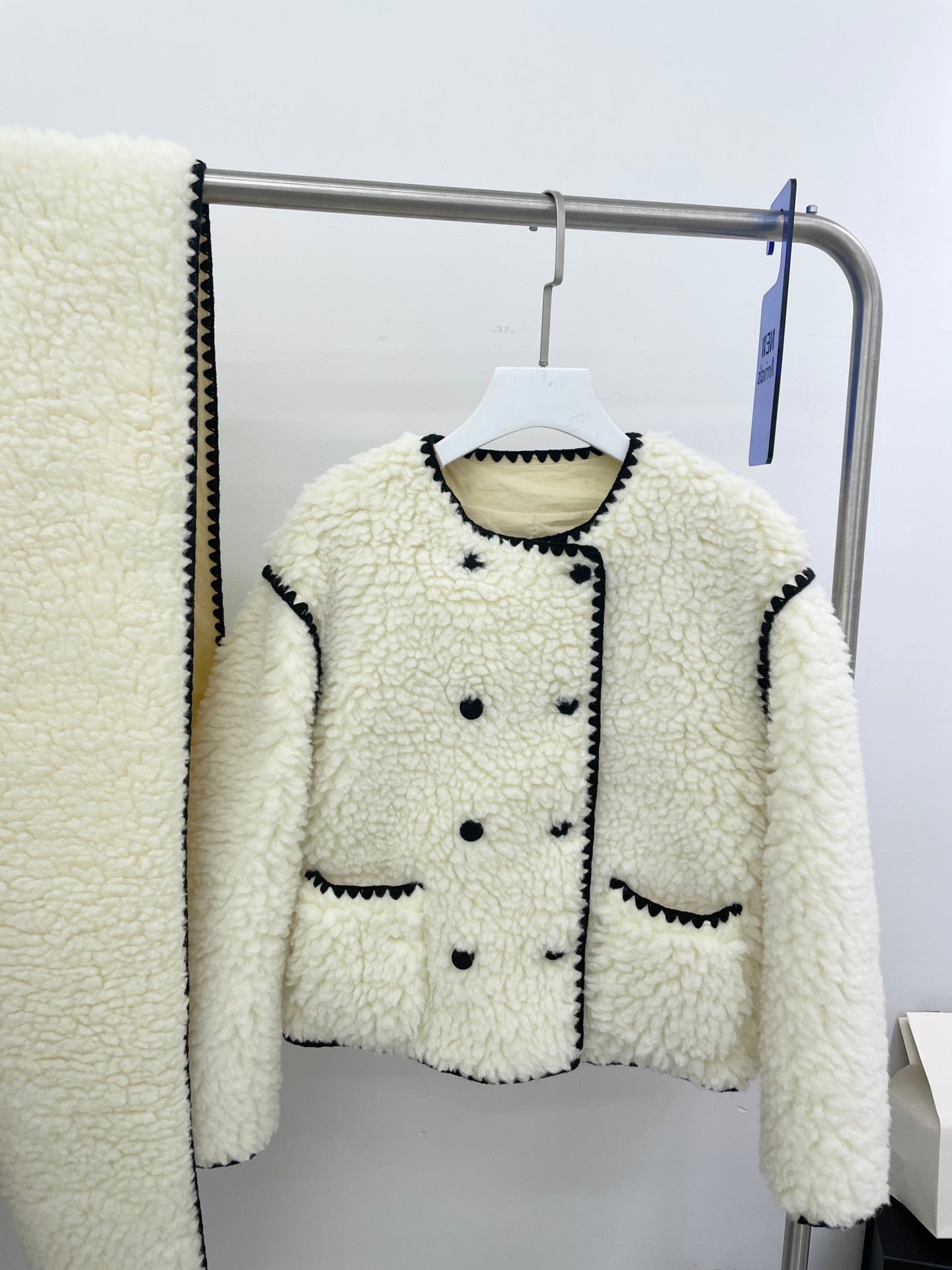 Harajuku Style Women's Double Breasted Warm Jacket