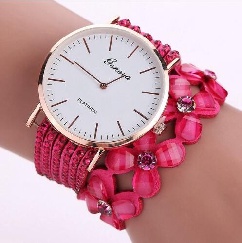 Crystal Diamond Women's Bracelet Watch - Harajuku Style