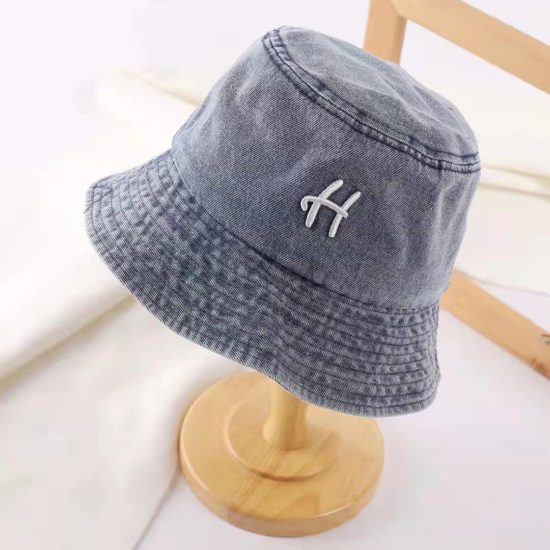 Retro Washed Cotton Fisherman Hat - Harajuku Style