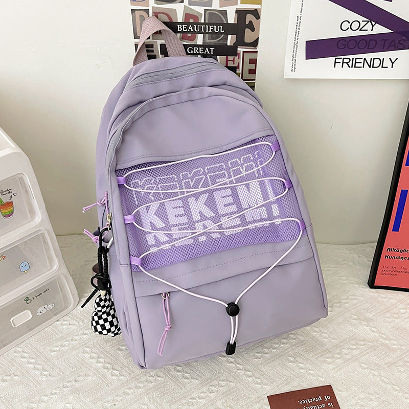 Playful Large Capacity Backpack for Students