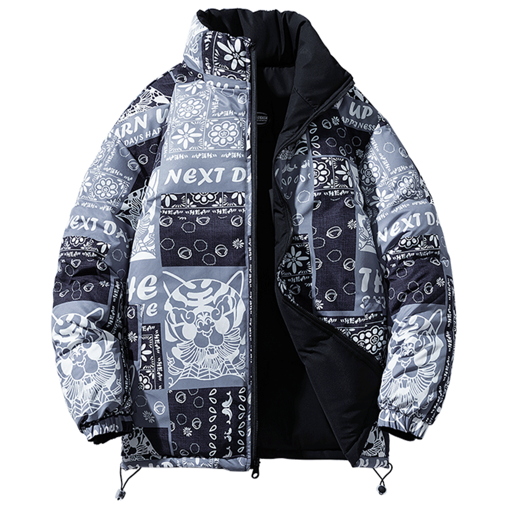Double-Sided Casual Cotton Jacket for Men