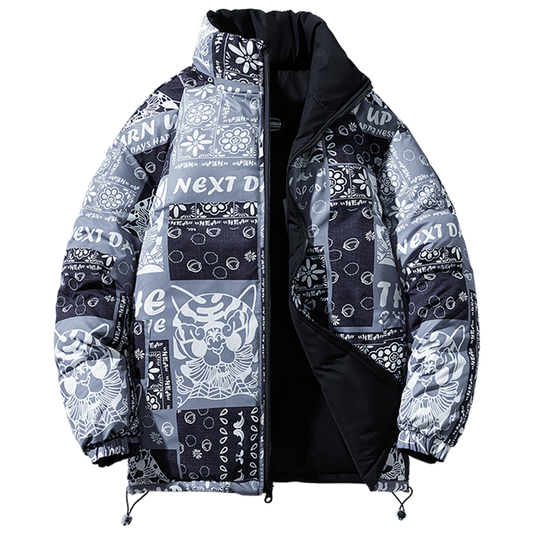 Double-Sided Casual Cotton Jacket for Men