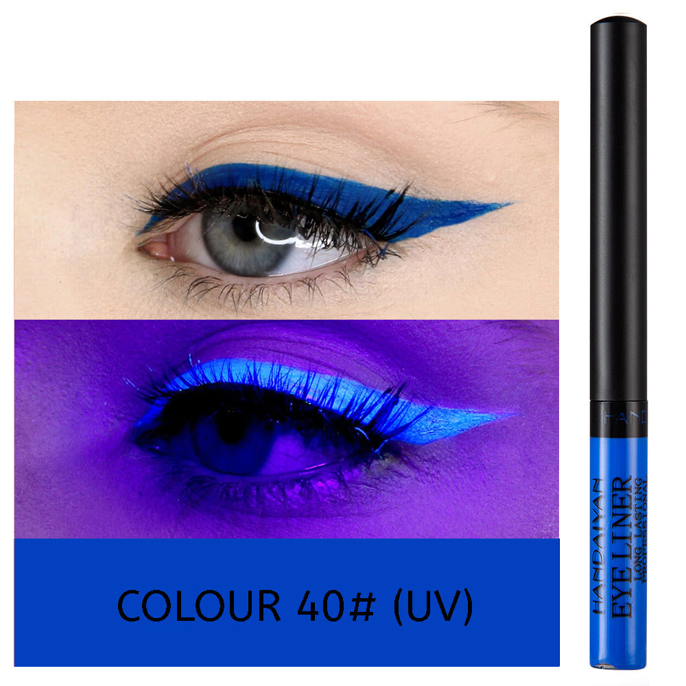 12 Color Matte Liquid Eyeliner - Long Lasting & Non-Smudge