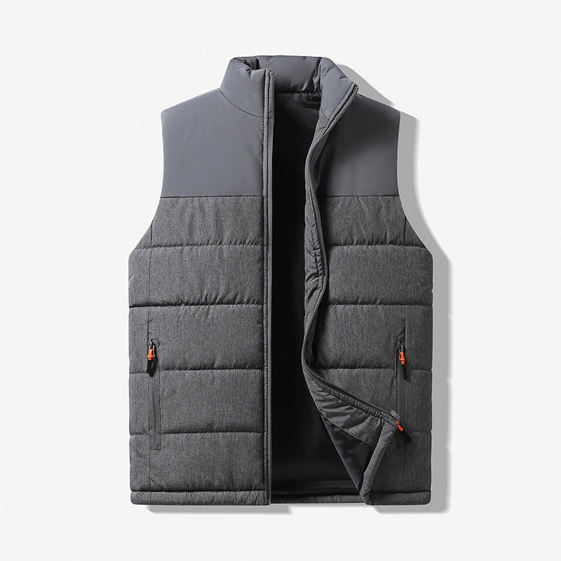 Harajuku Style Color Blocked Cotton Vest