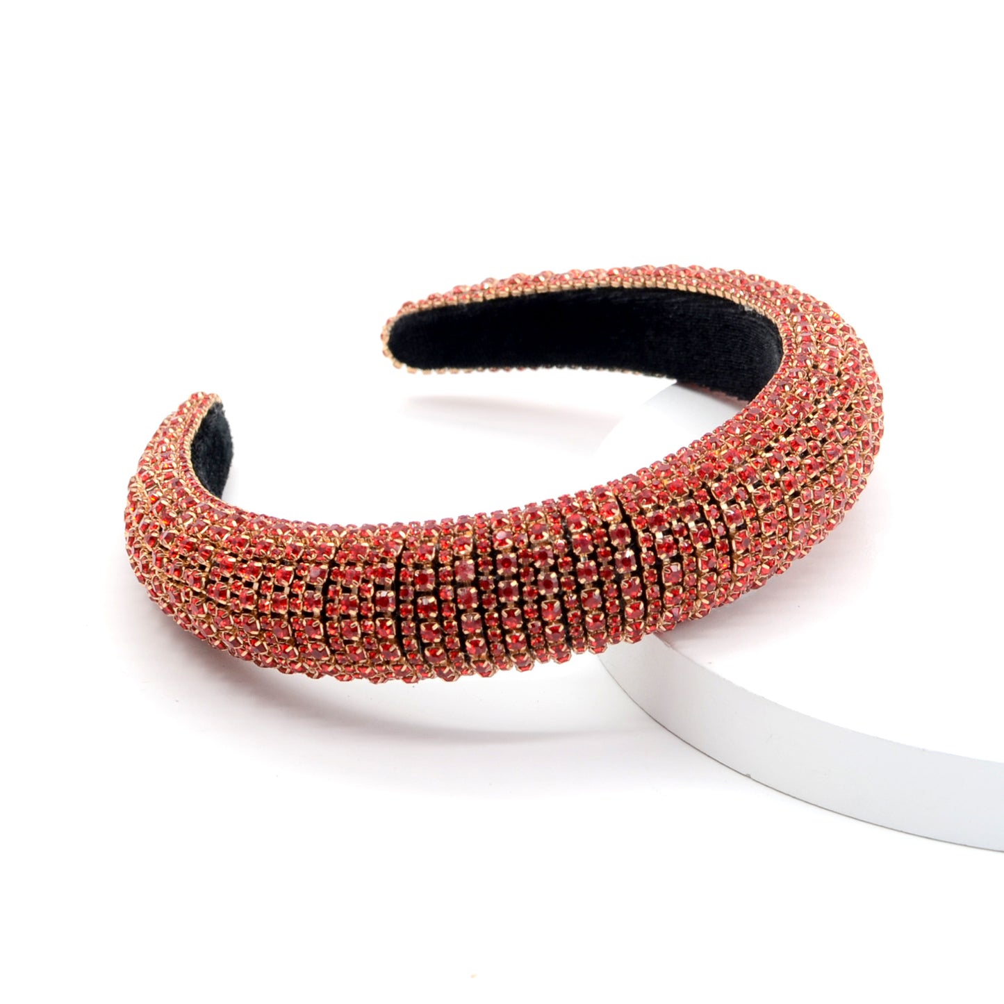 Luxury Sparkly Crystal Pearl Baroque Hairband