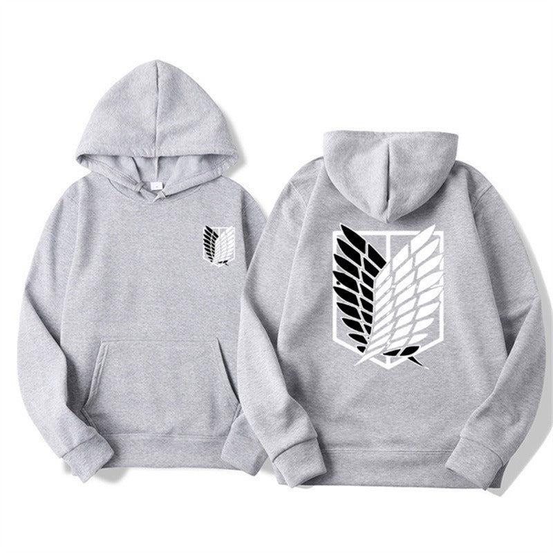 Mikasa Allen Hooded Sweatshirt - Harajuku Style
