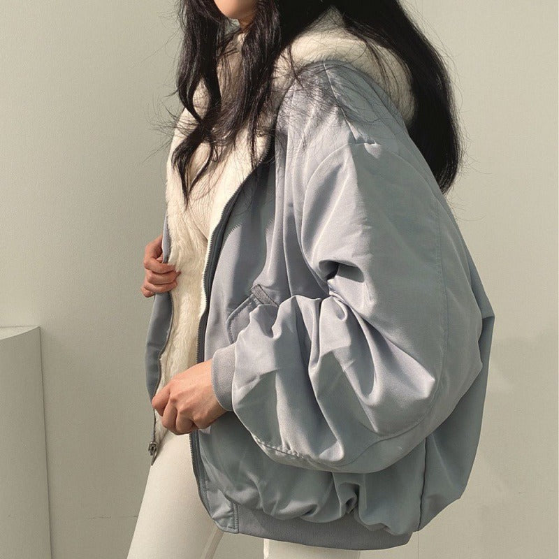 Harajuku Style Women's Hooded Winter Jacket