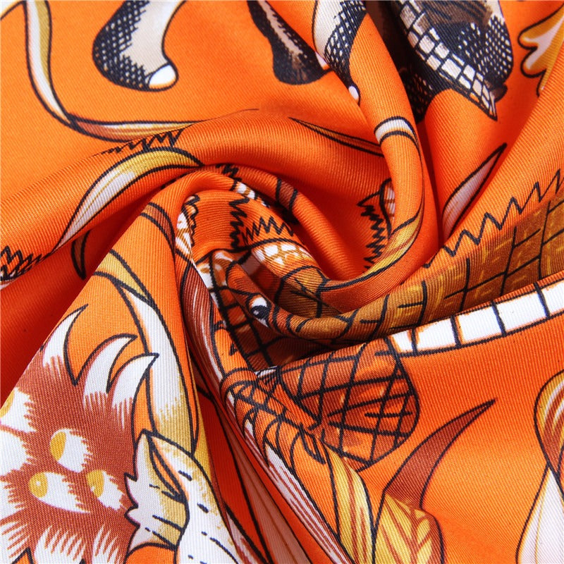 Animal Kingdom Twill Silk Scarf