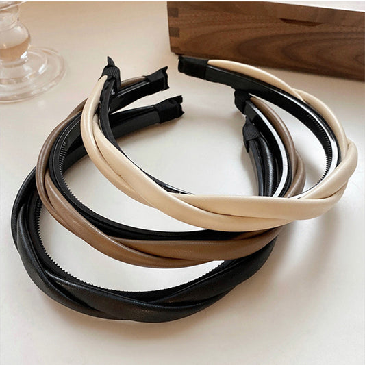 Elegant Cross Twist Headband for Women