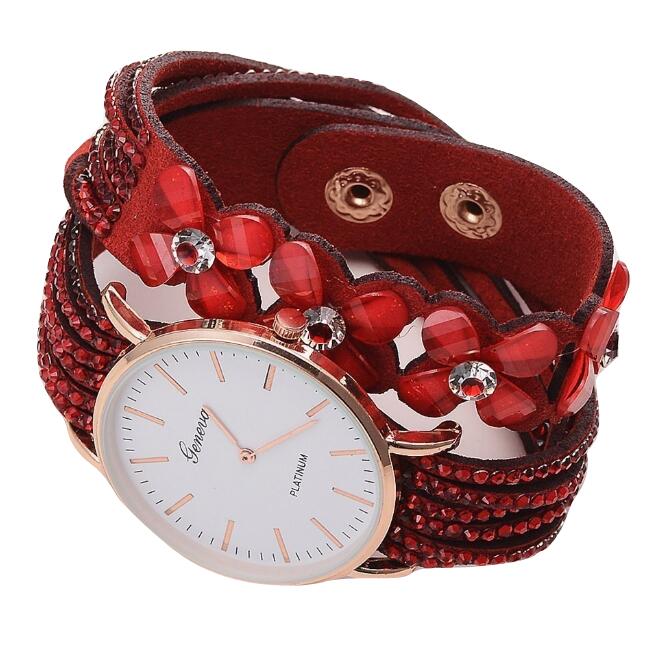 Crystal Diamond Women's Bracelet Watch - Harajuku Style