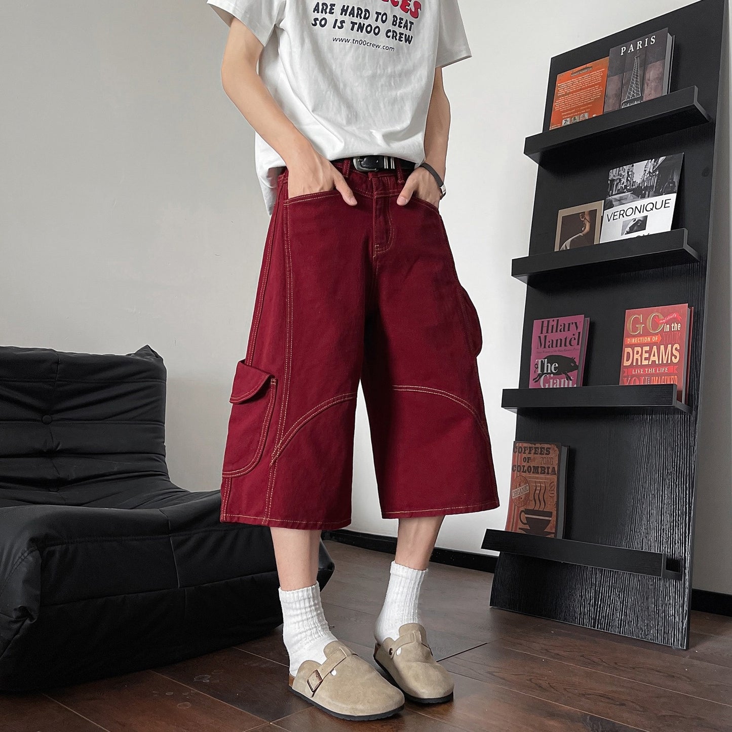 Summer Loose Casual Versatile Cropped Pants