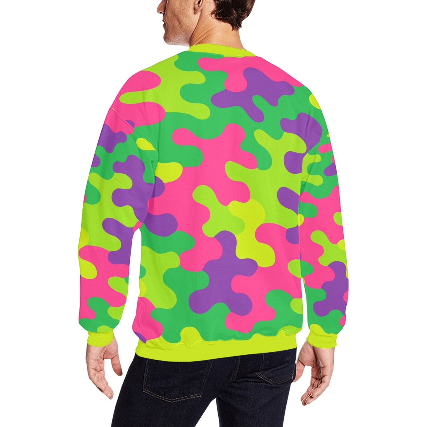 Harajuku Rainbow Camo Sweatshirt
