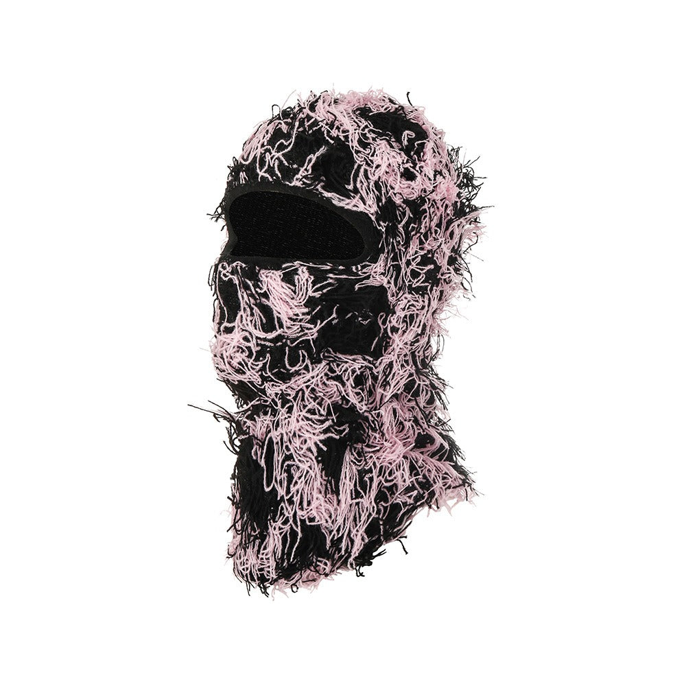 Jungle Disguise Distressed Knitted Headband